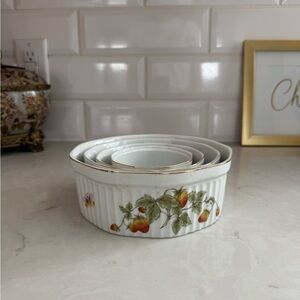 Vintage Ardalt Lenwile #6970 #6512 Dish Oven to Table Set of 4